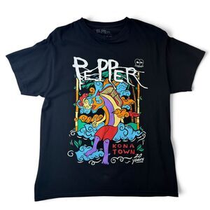 pepper kona town 20 years 2023 tour tee official reggae rock concert shirt size